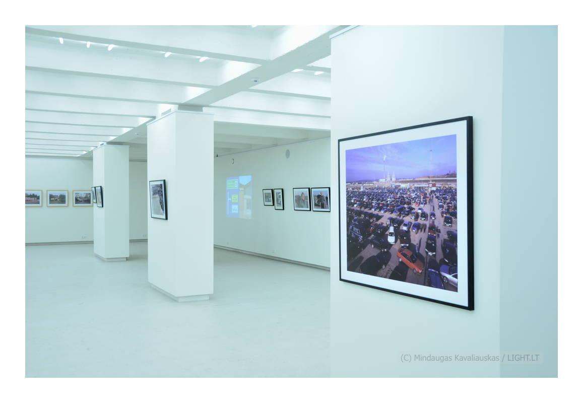 Exhibition "Auto -portraits & -landscapes" by M.Kavaliauskas at Kaunas Photography gallery. 2011