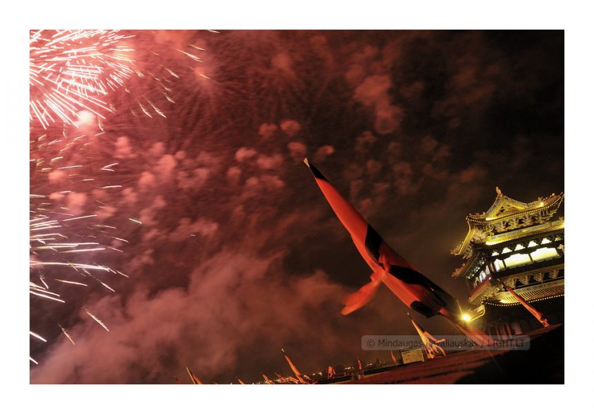 Fireworks. Pingyao, China. 2008