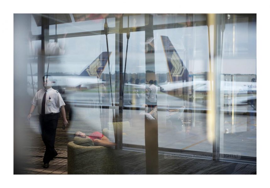 Mindaugas Kavaliauskas. Singapore Changi airport - SIN - 2009