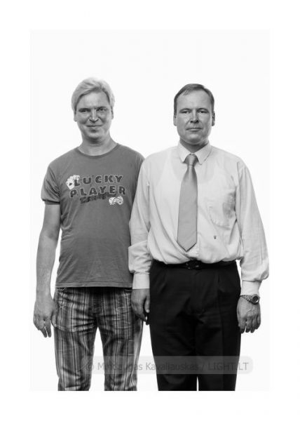 "Ne(pa)matytas gyvenimas: prie aklųjų". Broliai Audrius ir Artūras. 2012