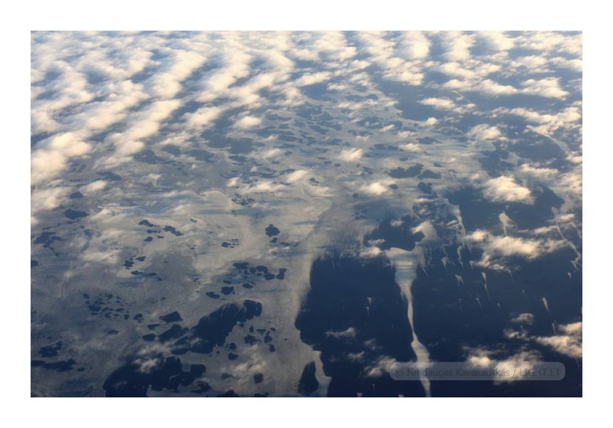 Clouds over the Baltic sea. 2013