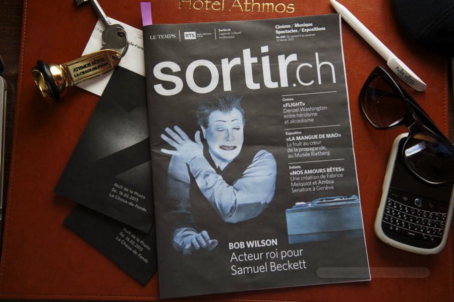 "Le Temps" supplement "Sortir" & Nuit de la Photo at La Chaux-de-Fonds